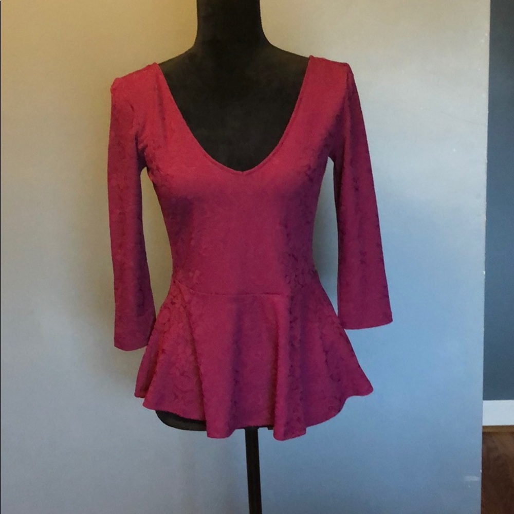 Peplum Top